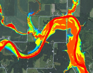 Flood plain map