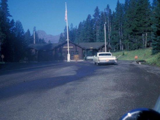 1966 Northeast Entrance of Yellowstone National Park